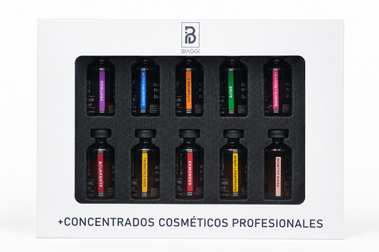 Caja Concentrados Cosméticos · 10 activos profesionales