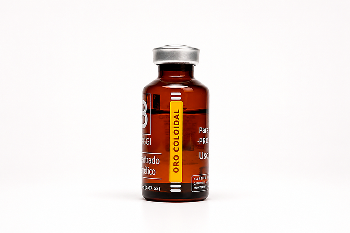 Concentrado Oro Coloidal · Vial 20 ml