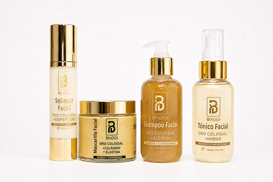 Kit Cabina Oro Coloidal · Kit completo
