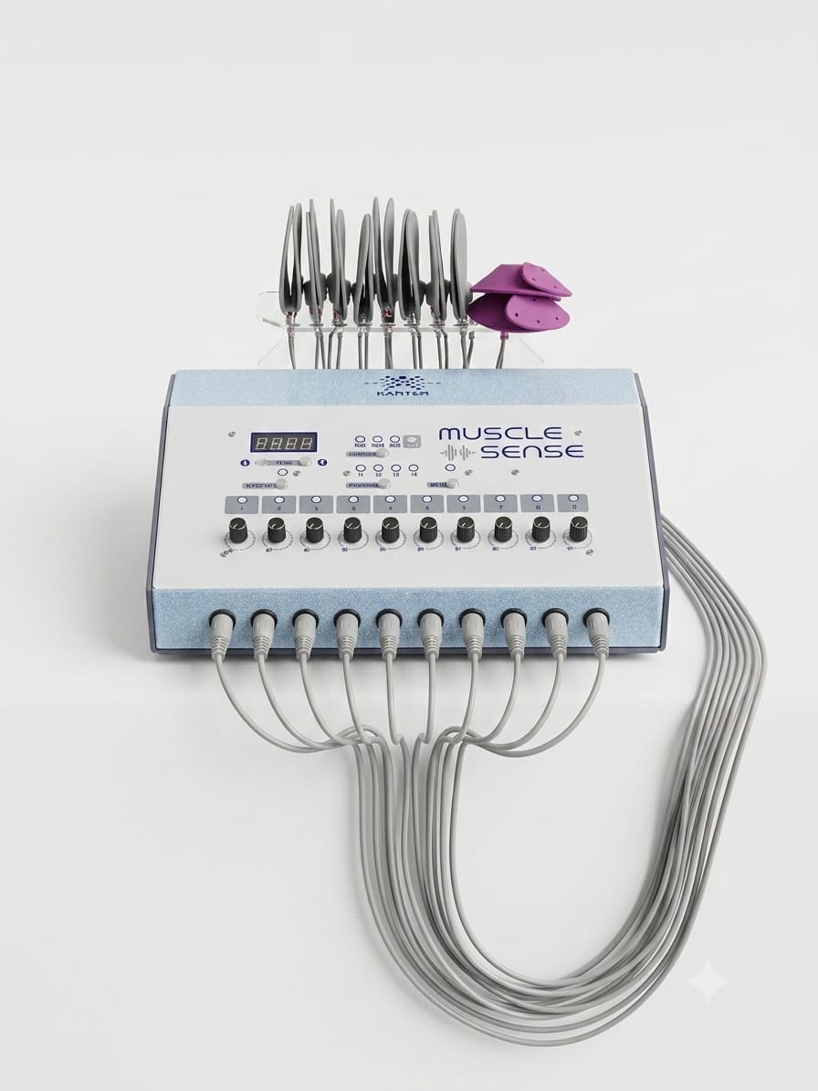 Electroestimulador Muscle Sense · 10 salidas · 1 pieza